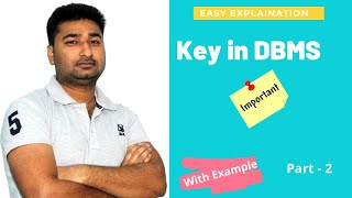 3 Keys - part 2| DBMS | HTET | PGT | COMPUTER SCIENCE | HSSC| HPSC | 2020