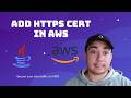 Secure AWS Site with HTTPS Certificate