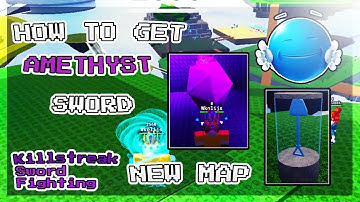**NEW WAY** | 👾 How to get AMETHYST sword on the new map in Killstreak Sword Fighting 👾 | Roblox