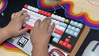 Sunset 80 | Keygeek B1 | GhostJudges Salmon | PC Plate