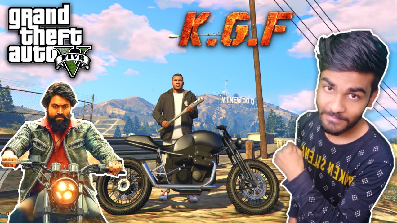 ⁣KGF Bike in GTA 5🔥 KGF Chapter 2 Bike | KGF Rocky Bhai Bike | GTA 5 Tamil | GTA Tamilan