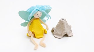 Egg Carton Fairies | Fun and Cute Egg Carton Craft