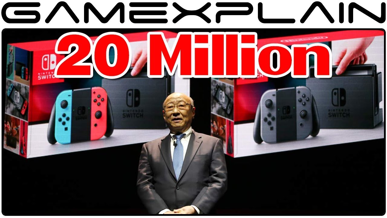 Nintendo Hopes to Sell 20 Million Switch Units in 2018 + Switch