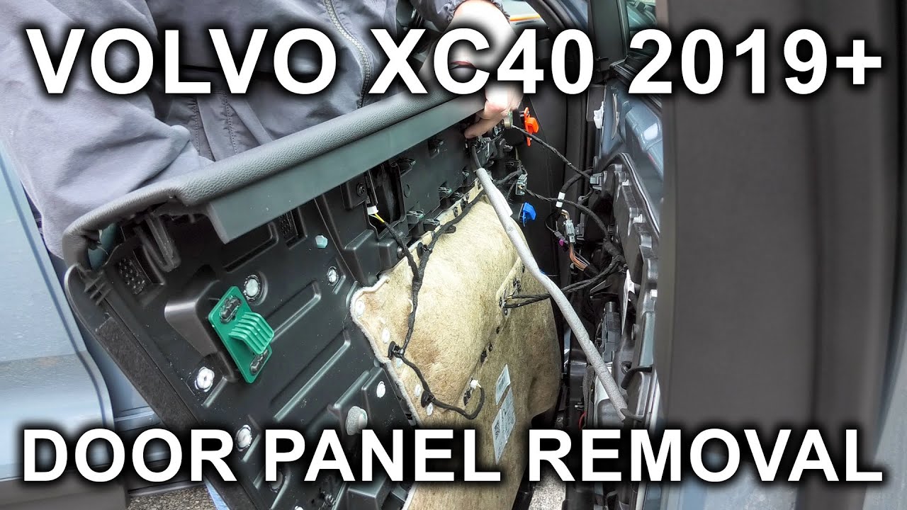 Volvo XC40 (2019-2025): Interior Door Panel Removal. What's Behind The Panel?