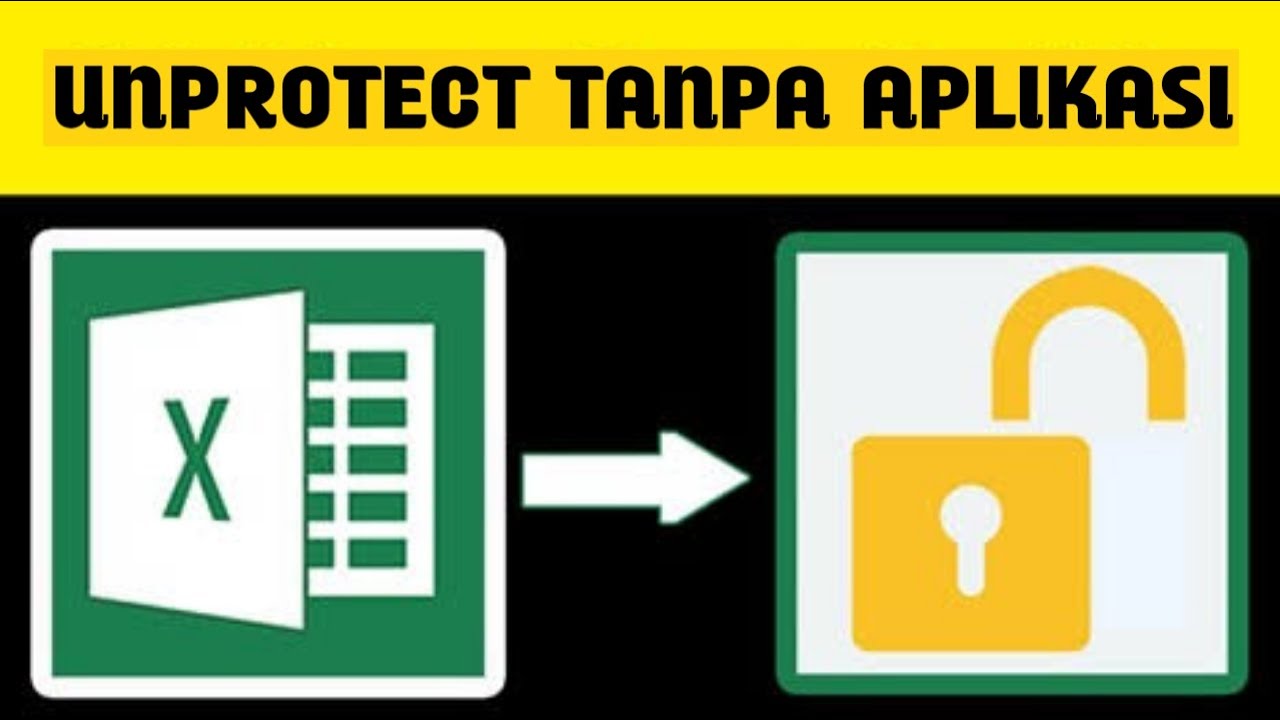 Cara membuka unprotect sheet excel dengan mudah by operator pemula