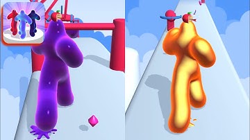 Blob Runner 3d  🌟 Game : All Levels Walkthrough Mobile Android, iOS Gameplay NEW UPDATE