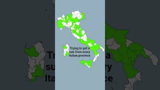 trying to get a sub from every Italian province #geography #geographythroughmaps #history #mapguide