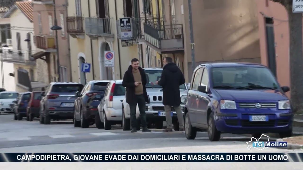 Campodipietra, giovane evade dai domiciliari e massacra di botte un uomo