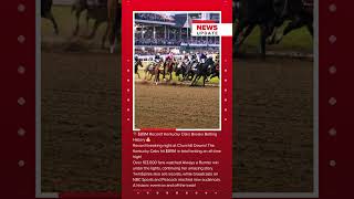 🏇 $89M Record! Kentucky Oaks Breaks Betting History 💰 #news #nba #new  #nhl #sports