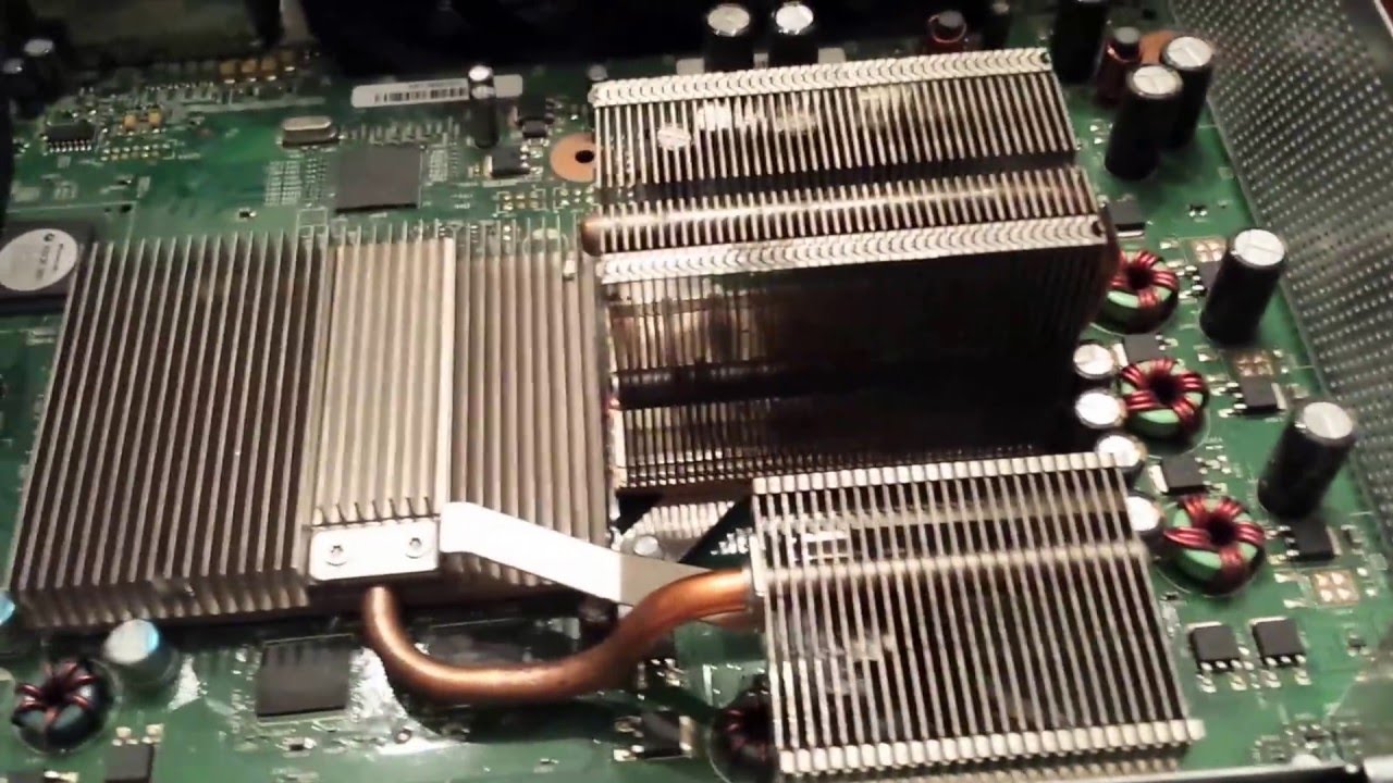 How To Improve Xbox 360 Heat Sinks Cooling To Eliminate Two 2 Red Light Error Overheating