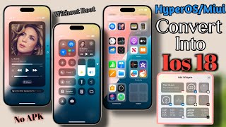 Top 3 AMAZING iOS Themes for Miui 14 | Xiaomi HyperOS Convert Into iOS 17