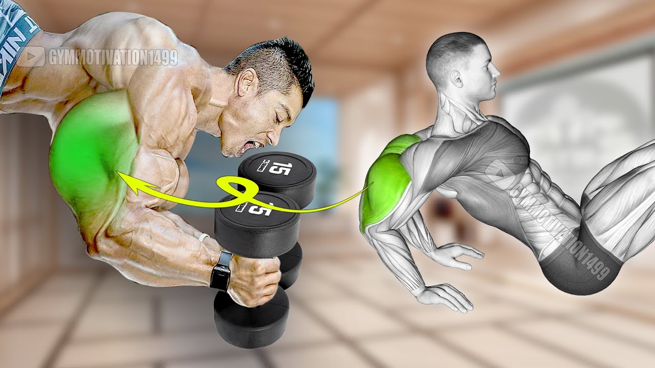 6 Huge Triceps Exercises to Get Big Arms Fast - YouTube