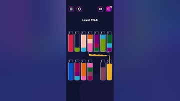 Get Color Level 1968 #colorgames #watersortpuzzle #watersort