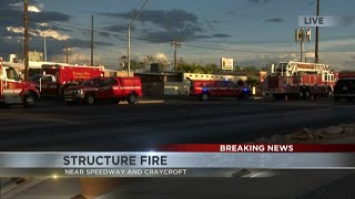 Tucson fire near Speedway and Craycroft under investigation