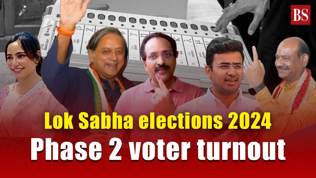 Lok Sabha elections 2024: Phase 2 voter turnout - YouTube