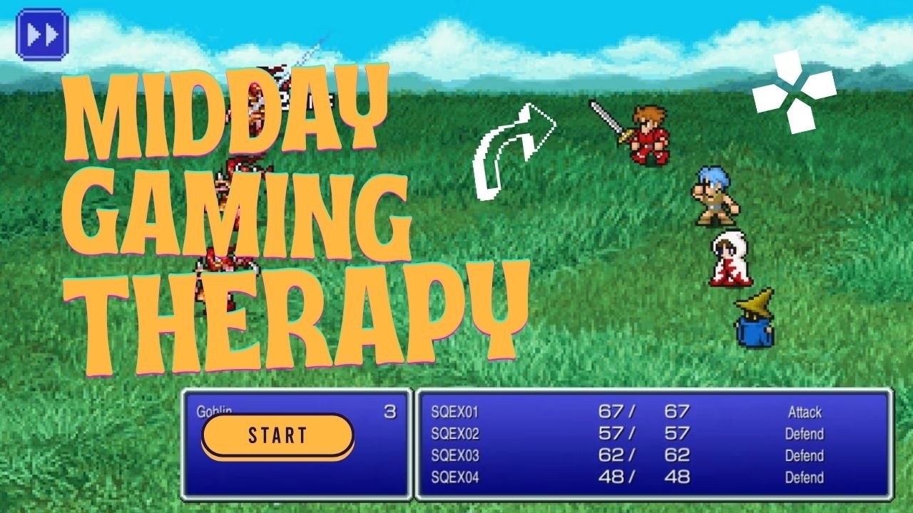 MIDDAY GAMING THERAPY: The Journey Continues #finalfantasy #livestreaming