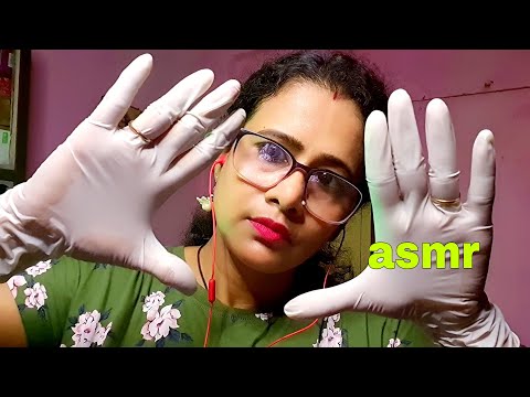 Asmr~ hand sounds & hand movements (latex gloves)| Dearly ASMR