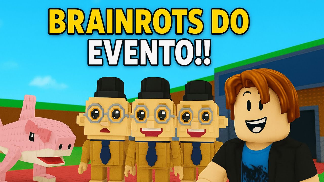 TODOS OS BRAINROTS QUE PEGUEI NO EVENTO DO ROUBE UM BRAINROT!! - YouTube