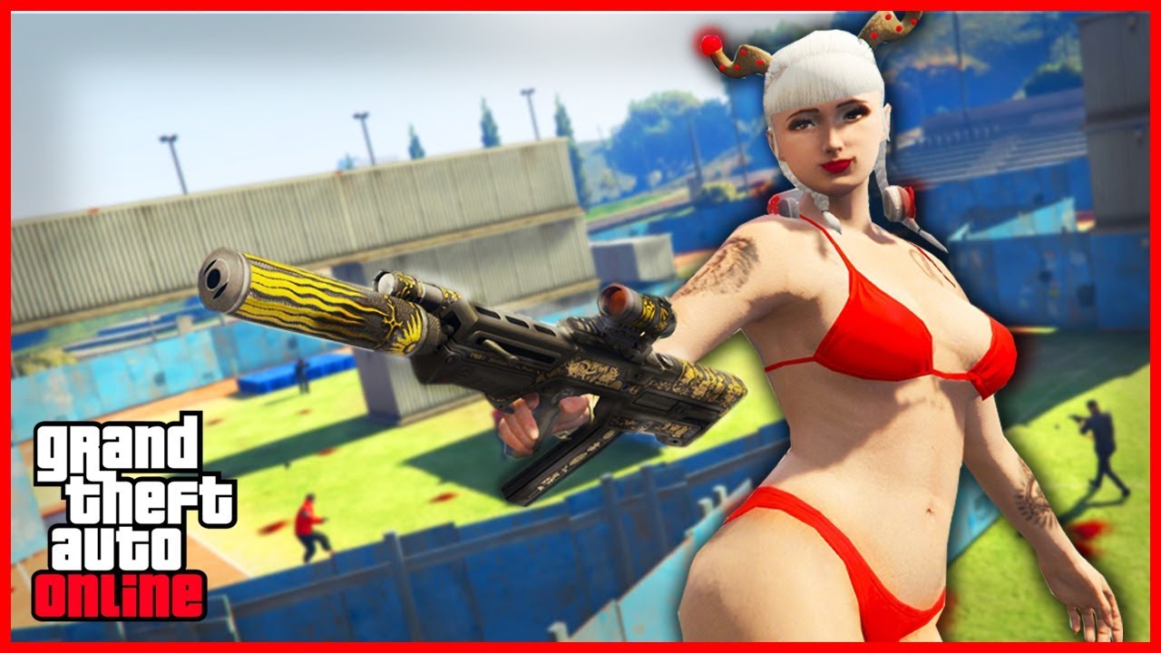 The Advanced Rifle Shreds In Rng Gta Online Run And Gun Montage Youtube