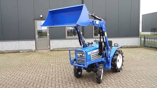 Iseki TU1600 4wd / 0848 Draaiuren / Voorlader - YouTube