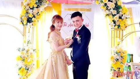 Đám Cưới Miền Tây "Cô Dâu Răng Khểnh Siêu Dễ Thương "Chú Rể Đẹp Trai Hiền Lành Bên Dàn Bê Tráp Xinh