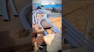How an Arc Galvanized Oval Tube Bender Works.