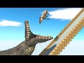 Slide into Purussaurus Mouth - Animal Revolt Battle Simulator