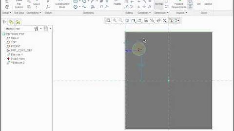 Creo - Mirror part of a model