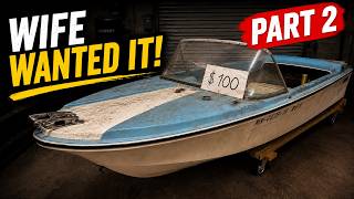 PART 2: Why Did My Wife Want This 62 Year Old Boat?  Was This A Mistake?