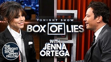 Box of Lies with Jenna Ortega | The Tonight Show Starring Jimmy Fallon