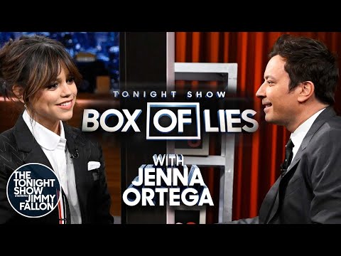 Box of Lies with Jenna Ortega | The Tonight Show Starring Jimmy Fallon