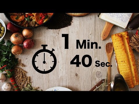 Cooking Timer ∥ 1 Minute 40 Seconds Countdown