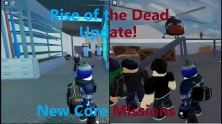 Rise of the Dead Update! - 2 New Core Missions Gameplay (Roblox)