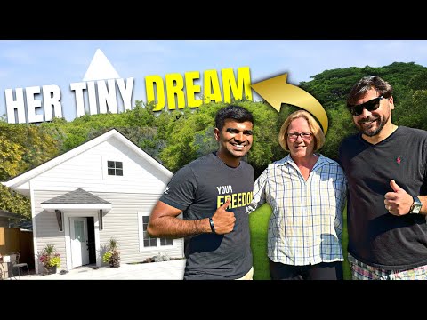 Tour! Her modern TINY HOME in Windsor is actually huge and will blow your mind!