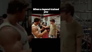 WHEN A LEGEND TRAINED YOU🏅 #shorts #gym #bodybuilder #arnold