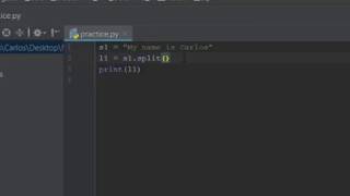 Python Tutorial - Split