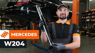 Como substituir Amortecedor de suspensão C-CLASS (W204) - manual vídeo passo-a-passo