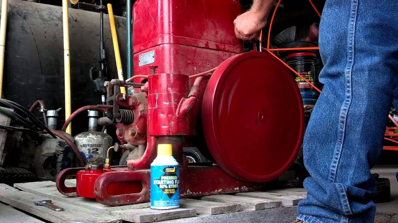 International Harvester LA Stationary Engine YouTube