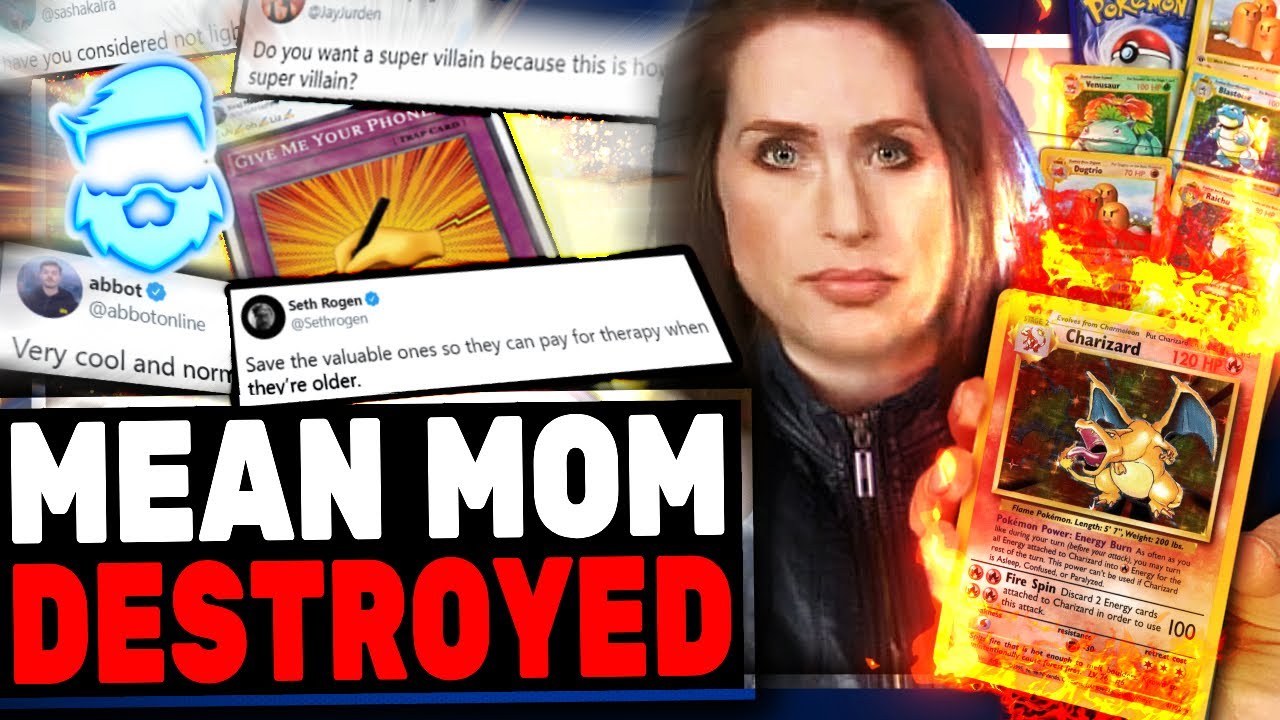 Instant Regret! Evil Mom Brags About BURNING Kids Pokemon Cards As Punishment For Not Eating?!?