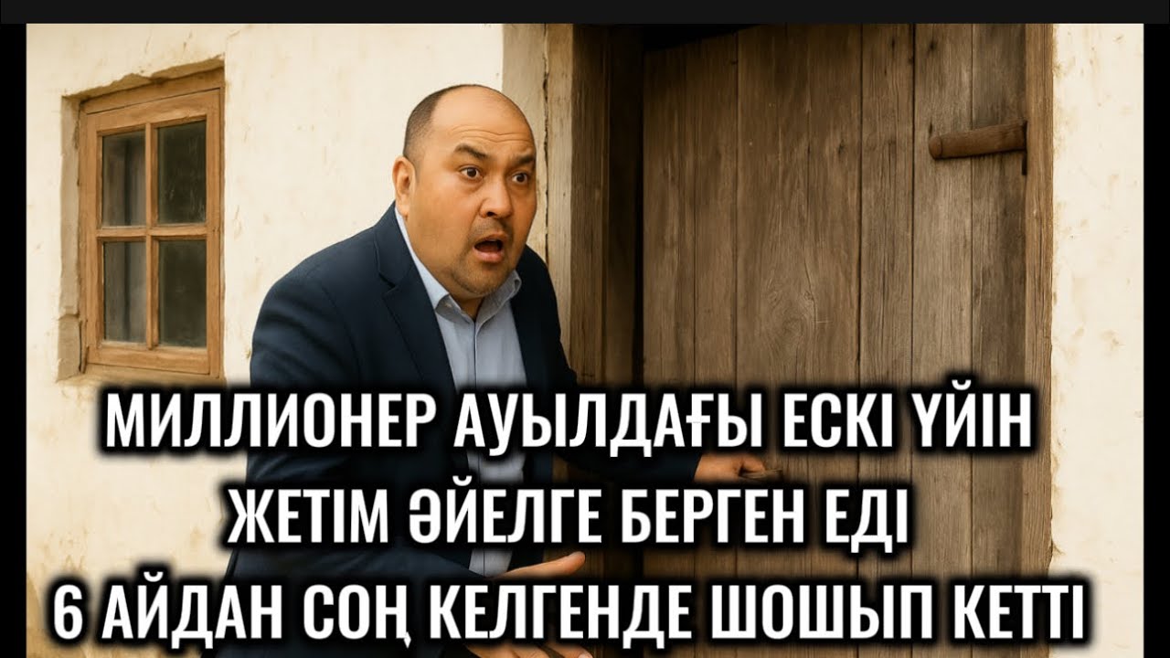 МИЛЛИОНЕР АУЫЛДАҒЫ ЕСКІ ҮЙІН ЖЕТІМ ӘЙЕЛГЕ БЕРГЕН ЕДІ,6 АЙДАН СОҢ ҮЙІН КӨРУГЕ КЕЛГЕНДЕ ШОШЫП КЕТТІ😱