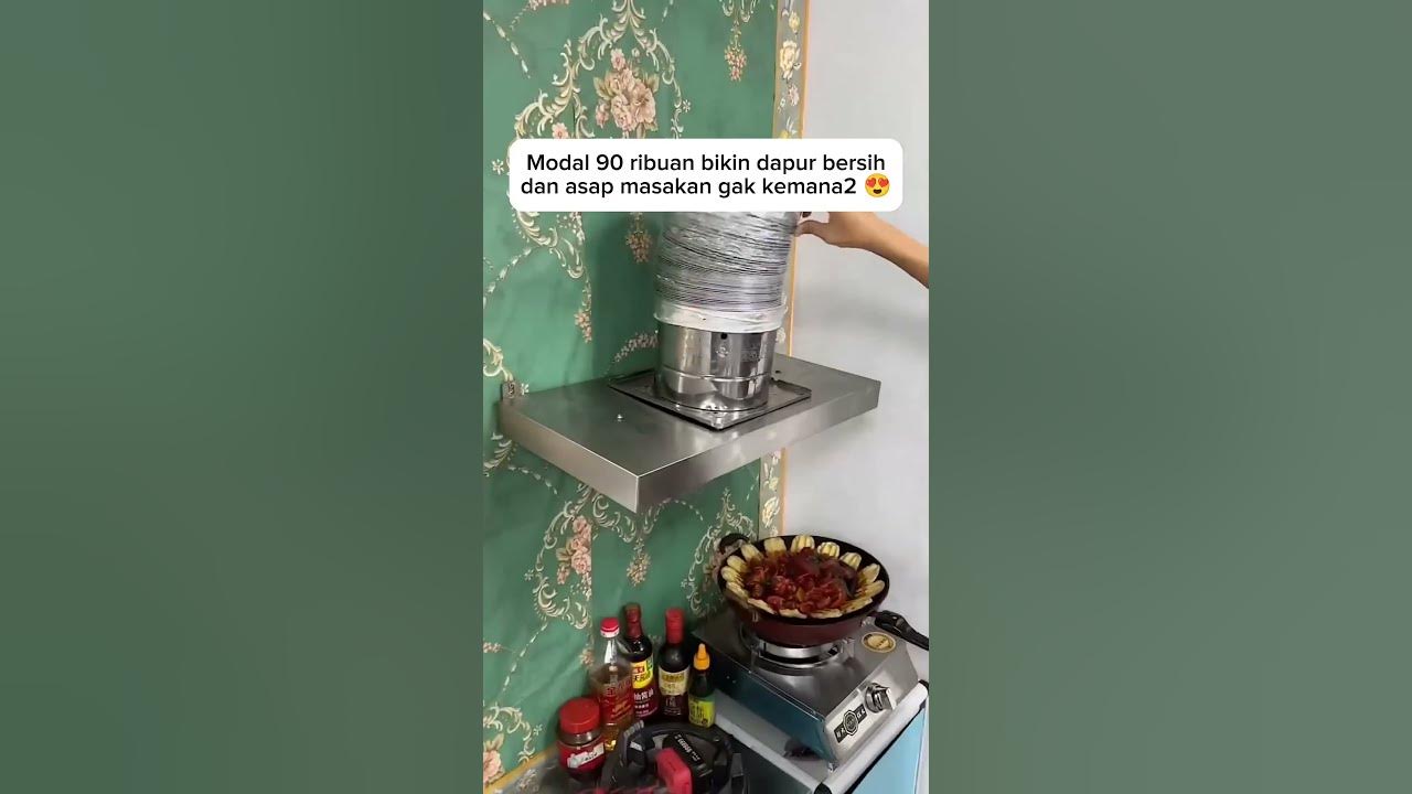 Exhaust Fan Dinding 4Inch Kipas Exhaust Ventilasi Dinding exhaust fan kamar mandi Booster Fan