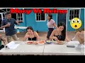 -Reina Vs Mary Comiendo Pupusas En El Menor Tiempo Posible😳Esta Pupusiada Esta Buenísima-