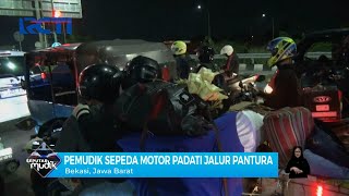 Seputar Mudik 2023, Pemudik Sepeda Motor Padati Jalur Pantura