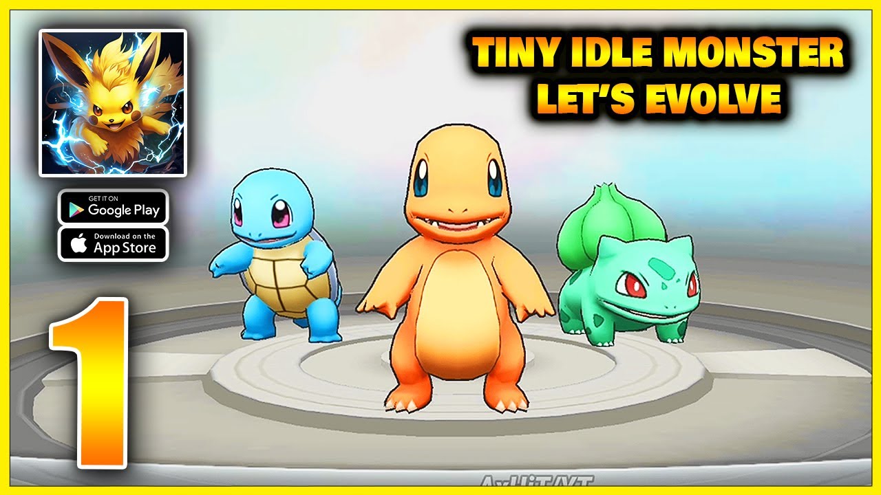 Tiny Idle Monster Lets Evolve Gameplay ( Android, iOS )