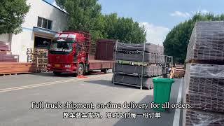 Full truck loading and delivery, every order delivered on time.