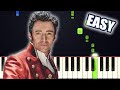 From Now On - The Greatest Showman | EASY PIANO TUTORIAL + SHEET MUSIC by Betacustic