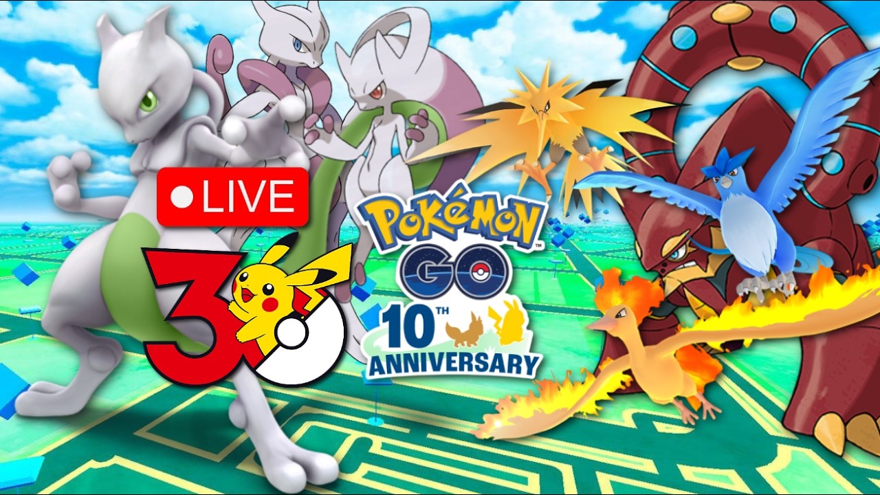 CAPTURAR MEWTWO ? PASSE GO POKÉMON GO Evento 30 ANOS RAIDS LENDARIO VOLCANION 🔴 TELEPORT SEM BAN