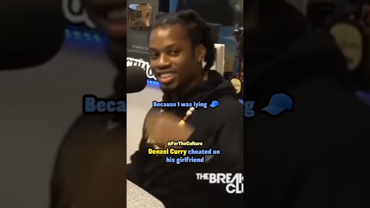 Denzel Curry cheated on his girlfriend 😯