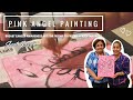 Pink Angel Painting 🎨 | Breast Cancer Awareness Art for Friend to Friend #FrioPinkParty