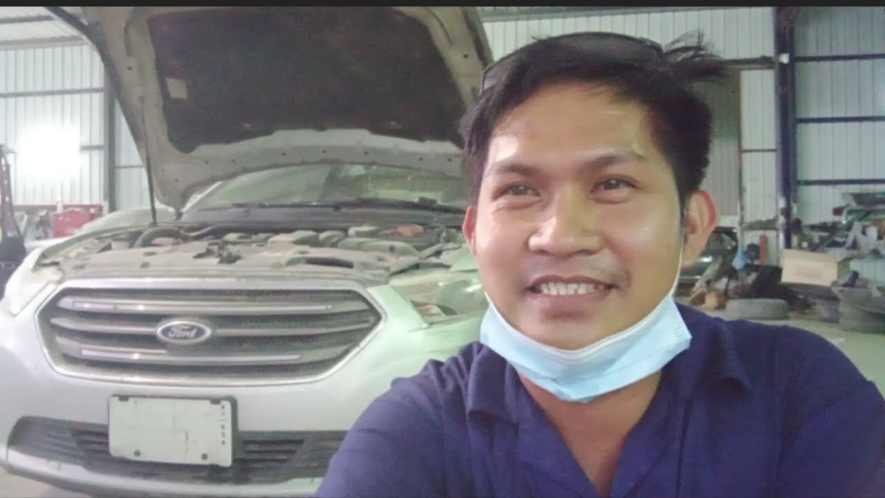 Assemble and installing front bumper,ford Taurus